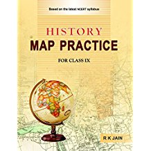 Ratna Sagar History Map Practice Class IX